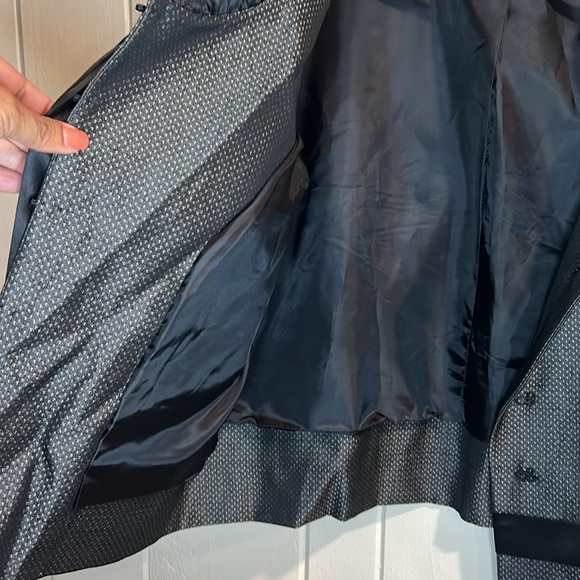 Antonio Melani Silk Tie Neck Blazer - Picture 6 of 9